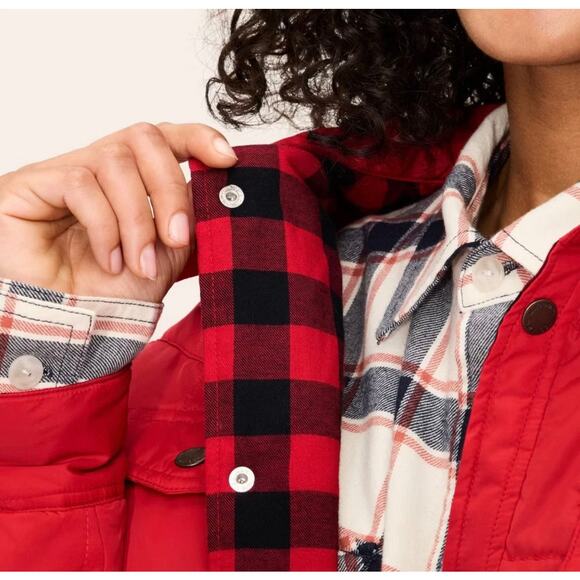 Adult Western Jacket - Woolrich Red XXL - Picture 5 of 6